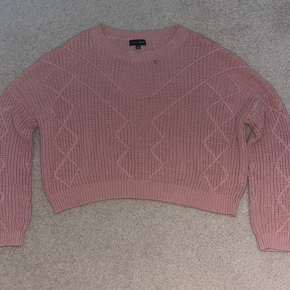 Pink sweater